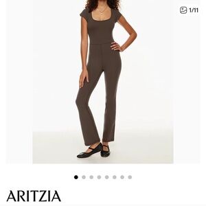 Aritzia Jumpsuit Wilfred Free Chocolate brown